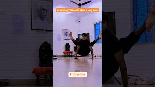 practicing Titibasana  after long time  like this  shorts trending viralshorts yoga [upl. by Suhpoelc]