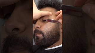 Perfect Beard Line Up Tutorial 🔪howtolineupbeardbeardlineupconsultationbeardstyle [upl. by Claudy976]