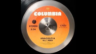 1975  Anacostia  All I Need [upl. by Fanchan]