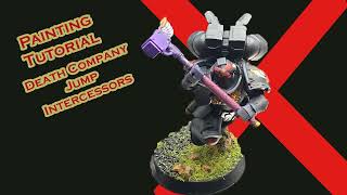 How To Paint Blood Angels  Death Company Jump Intercessor [upl. by Annayhs276]