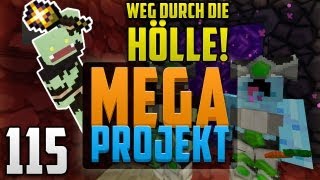 HÖLLENPORTAL auf DNERS HAUS REISE DURCH den NETHER  Minecraft MEGA PROJEKT 115 [upl. by Treat395]