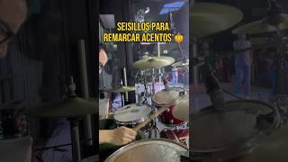 SEISILLOS en la batería para acentos 🎶🥁 [upl. by Tatum]