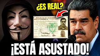 URGENTE 🚨 ANONYMOUS DA GOLPE MÁS FUERTE A MADURO [upl. by Esinet]