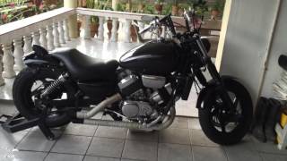 Honda Magna VF750 complete modification [upl. by Ihpen446]