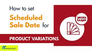 How to bulk edit scheduled sale date for variations in WooCommerce [upl. by Attiuqal]