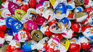 ASMR crazy Egg Opening  216 yummykinder kinder satisfying asmr kinderjoy kindersurprise [upl. by Tillio681]