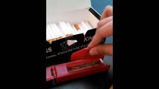 How to use a zig zag king tobacco injector [upl. by Irovi992]