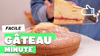 Une recette de Gâteau minute incroyablement facile et rapide [upl. by Linnie602]