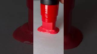 Satisfying Red Paint Marker 😌✨❤️ artsupplies asmr [upl. by Ul515]