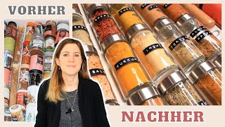 Gewürzschubladen Make Over  Tipps um Gewürze zu organisieren und richtig zu lagern [upl. by Enautna]