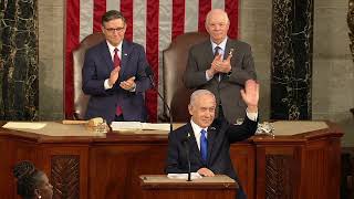 Israeli Prime Minister Netanyahu Addresses US Congress [upl. by Mou]