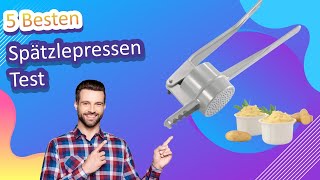 Die 5 Besten Spätzlepressen Test [upl. by Hobart559]