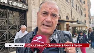 24 OTTOBRE 2024  ENI VERSALIS STOP ALL  IMPIANTO CRACKING DI BRINDISI E PRIOLO [upl. by Ahseym]