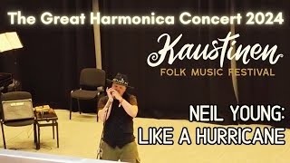 Like a Hurricane Live Harmonica Concert 2024 KaustinenFMF [upl. by Eibur]