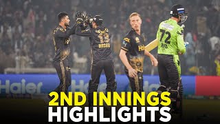 2nd Innings Highlights  Lahore Qalandars vs Peshawar Zalmi  Match 12  HBL PSL 9  M2A1A [upl. by Elleira]