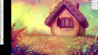 Digital Painting  Sweet Home [upl. by Ahael]