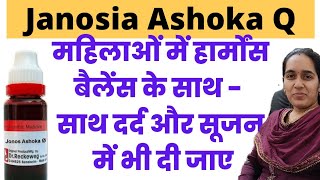 Janosia ashoka q uses in hindi  Janosia ashoka q mother tincture homeopathic medicine uses benefits [upl. by Aserat]