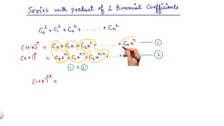 Series with Product of Binomial Coefficients 1 [upl. by Yahska]