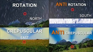 Anti Crepuscular Sun Rays are KEY to Southern Star Rotation FLAT EARTH perspective [upl. by Vandervelde]