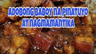 Adobong tuyo na nagmamantika [upl. by Ennaegroeg]