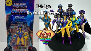 EvilLyn  Masters of the Universe Origins Cartoon Collection Toy Quickie Review by the GayComicGeek [upl. by Talia]