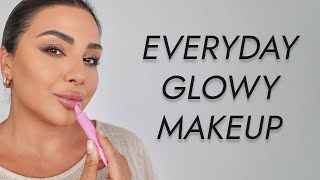 EVERYDAY GLOWY MAKEUP TUTORIAL  NINA UBHI [upl. by Norrabal]