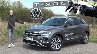 2022 Volkswagen TRoc 15 TSI 150 PS TEST DRIVE [upl. by Roch379]