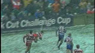 Halifax v Wigan  1993 Challenge Cup Quarter Final [upl. by Amby417]