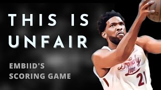 Joel Embiid is a 300pound wing [upl. by Ennaesor]