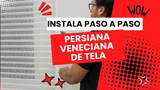 Cómo Instalar un Estor Noche y Día Ventex Paso a Paso  Guía Fácil [upl. by Linnette133]