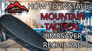 How to Install a Limbsaver Recoil Pad on a Tikka [upl. by Samuele9]