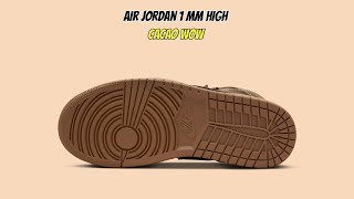 Air Jordan 1 MM High Cacao Wow [upl. by Ozmo]