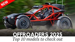 Best New Offroaders Making the News in 2025 4x4 Trucks SUVs and More [upl. by Trixy560]