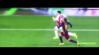 Bellerin vs Jordi Alba [upl. by Hplodnar]