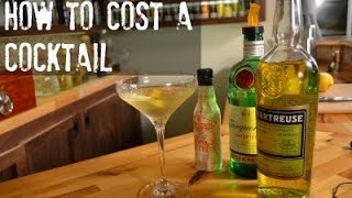 How to Cost Out a Cocktail [upl. by Airlia]