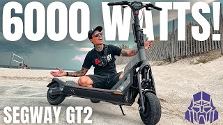 Segway GT2  Is This The FASTEST amp BEST Electric Scooter of 2024 Full Review [upl. by Yerffej]