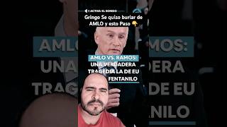 Gringo se quiso burlar de AMLO pero lo dejan Callado👊🇲🇽👑🌎💯 amlo jorgeramos mañanera politics 4t [upl. by Saticilef]