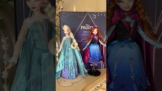 Disney Designer Princess Doll unboxing Part 7✨ Anna amp Elsa ❄️⛄️✨ Frozen edition Which Dolls Next [upl. by Erreipnaej]