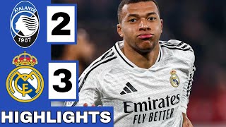 ⚪️Atalanta vs Real Madrid 23 Extended HIGHLIGHTS  UEFA Champions League [upl. by Tawsha]