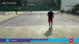 Bombay Gymkhana International Racketlon Open IWT  K Graham VS K Kotak [upl. by Layor164]