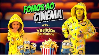 Fomos ao cinema vestidas de minions [upl. by Ahsil]