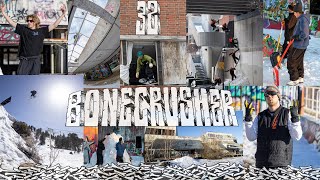 ThirtyTwo BONECRUSHER Snowboard Video [upl. by Maiah]