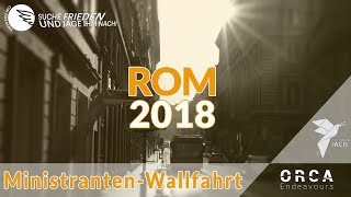 Rom2018  Emotionen der Ministrantenwallfahrt [upl. by Dumah533]