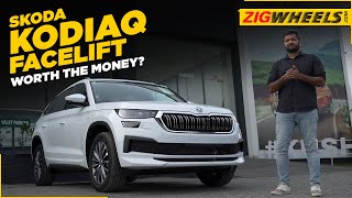 2022 Skoda Kodiaq Facelift I First Look Review I What Has Changed [upl. by Nytsua313]