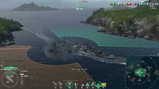 World Of Warships  Incomparable vs Yamato  Brawl [upl. by Anuhsal]