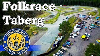 Folkrace på Tabergs Motorbana med Jönköpings Motorklubb Tävling 2024 [upl. by Elem]