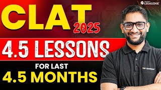 CLAT 2025 How to Crack CLAT  Best Preparation Strategy [upl. by Burhans813]