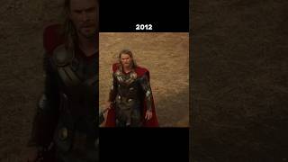 quotThors Epic Evolution  watch till end mcu [upl. by Einnhoj]