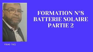 Video N°336 TYPES DE BATTERIES SOLAIRE [upl. by Nivert]