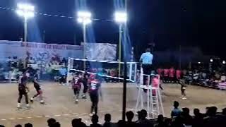 bargur youth volleyball club volleyball 🏐 match IOB vs INDIAN BANK mohithv volleyball match [upl. by Oguh]